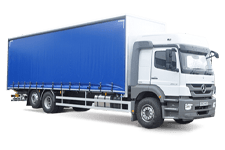 Car Hire Rushden - 26 Tonne Curtain Side Truck - Truck hire Rushden