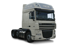 Car Hire Rushden - 44 Tonne Sleeper Truck - Truck hire Rushden