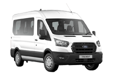 Car Hire Rushden - Ford Minibus - Accommodates 12 Passengers - Minibus hire Rushden