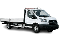 Car Hire Rushden - Ford Transit Dropside Van - Van hire Rushden